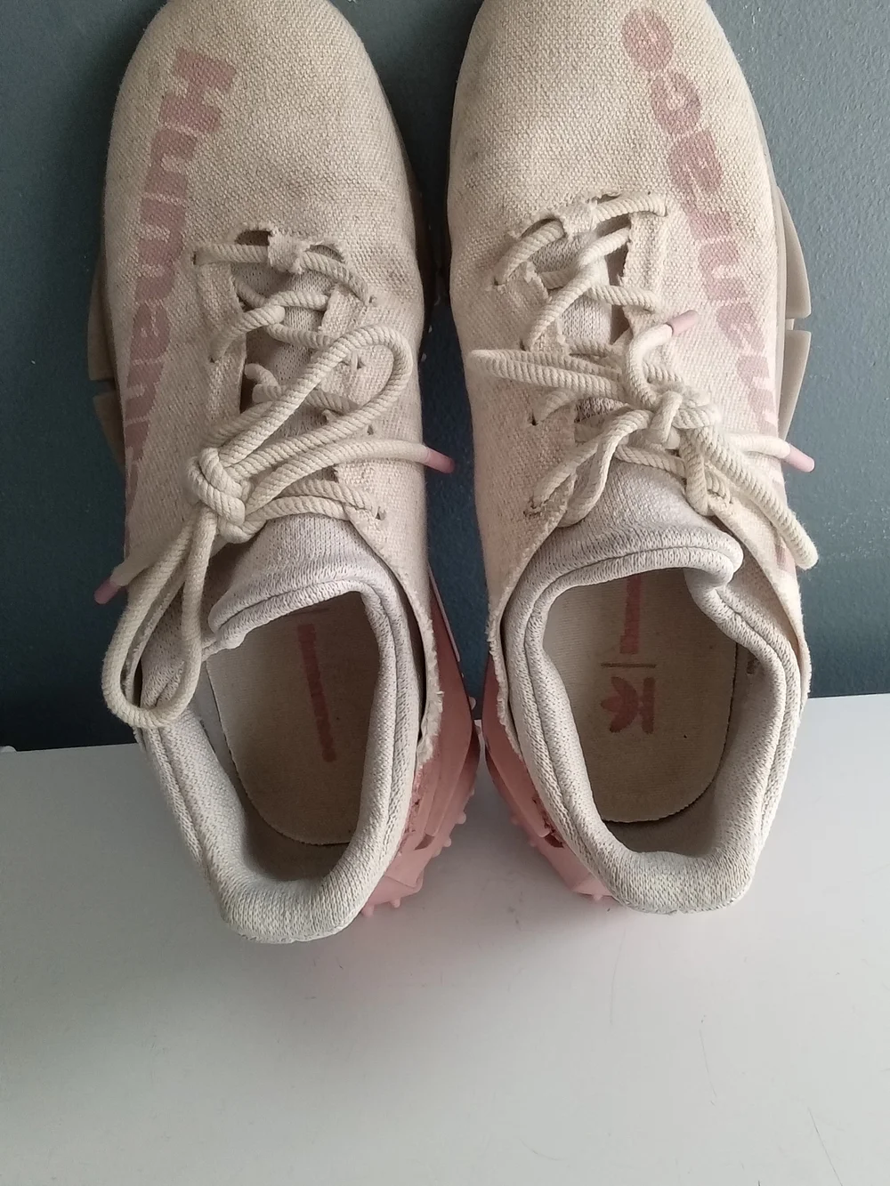 Adidas Pharrell Williams Humanrace NMD S1 RYAT Pink Tan Sneakers HP2642